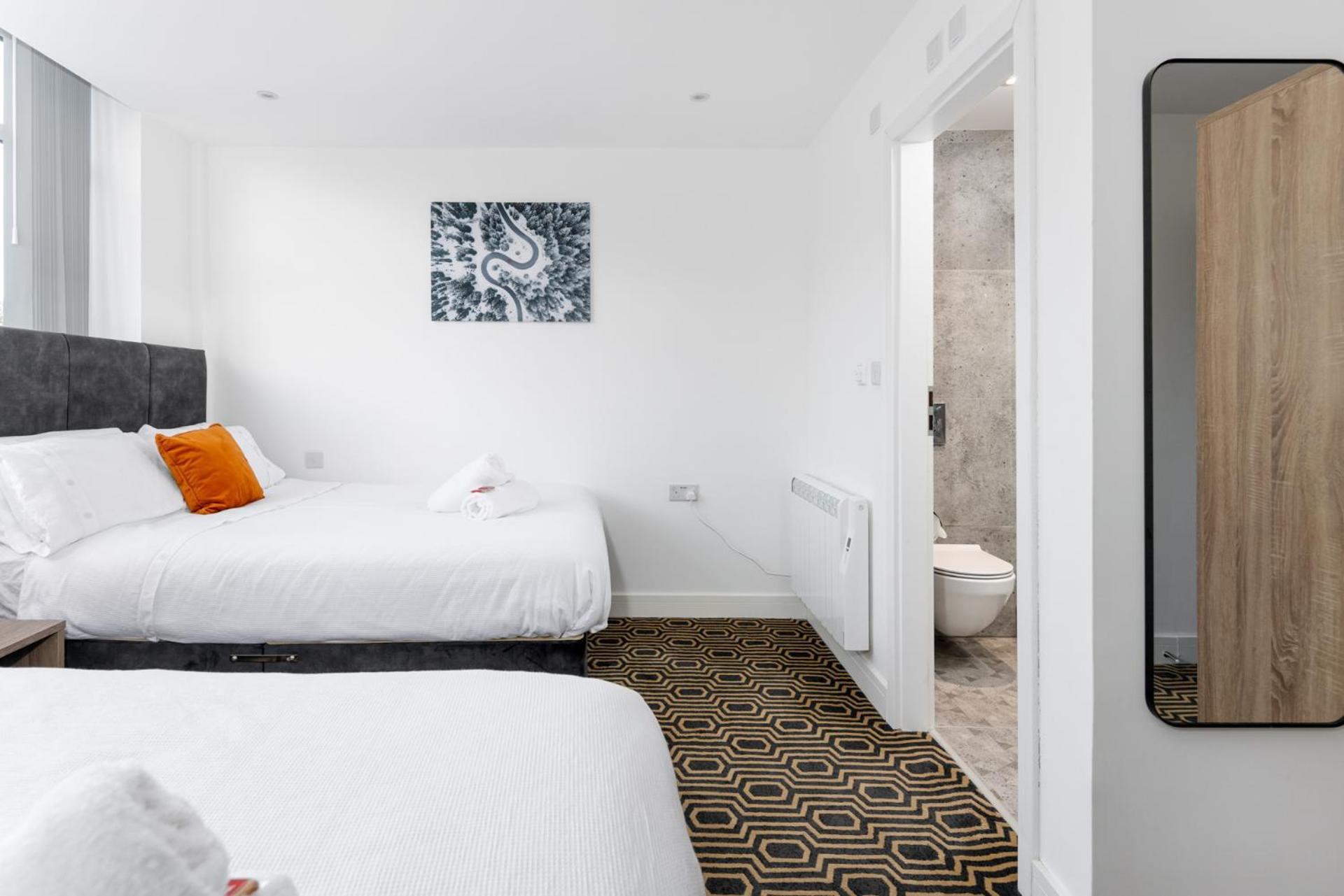 Flatzy - 16 Guests 4 En-Suite Central Apartment A Liverpool Bagian luar foto